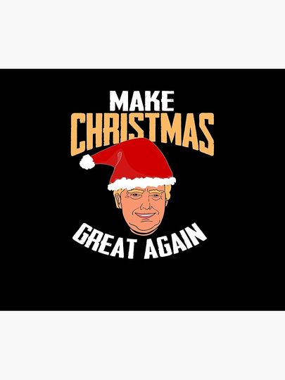 Make Christmas Great Again Throw Blanket