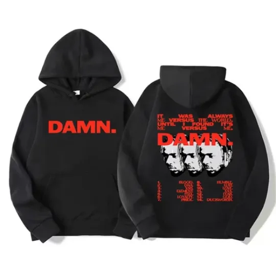 Kendrick Lamar Dam hoodie vintage 90s