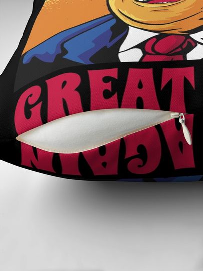 Trump Make Christmas Great Again Funny Christmas Pillow