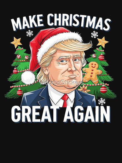 Funny Trump 2024 Make Christmas Great Again Gift  Essential T-Shirt