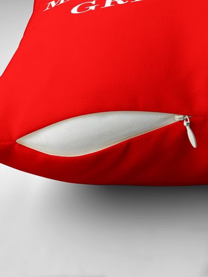 Make Christmas Great Again. Text Based Typography Design Pillow