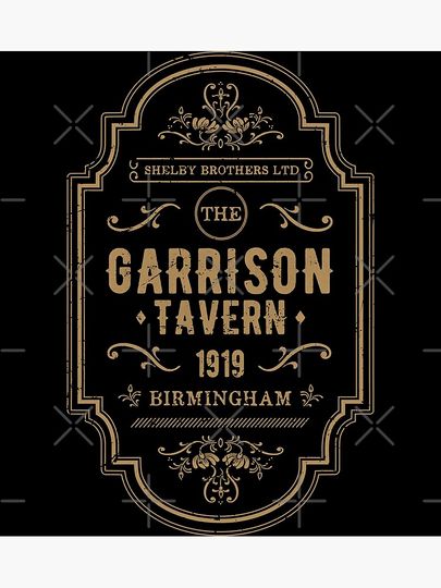 Funny Men Peaky Blinders Christmas Poster