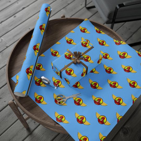 Turbo man Holiday Wrapping Paper - Christmas Wrapping Paper