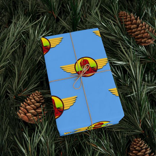 Turbo man Holiday Wrapping Paper - Christmas Wrapping Paper