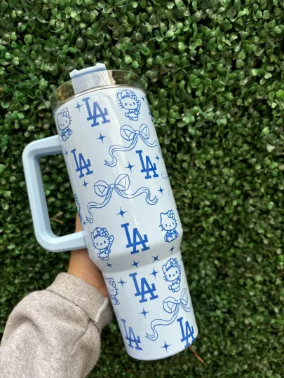 Hello Kitty X Dodgers 40 oz Tumbler