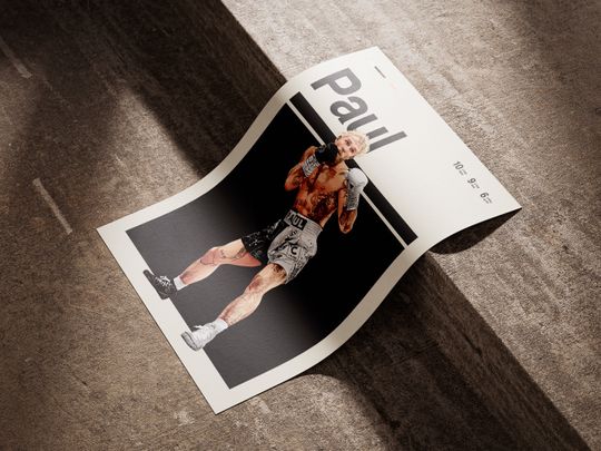 Jake Paul Poster | Boxing Poster