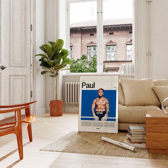 Jake Paul Poster | Boxing Poster