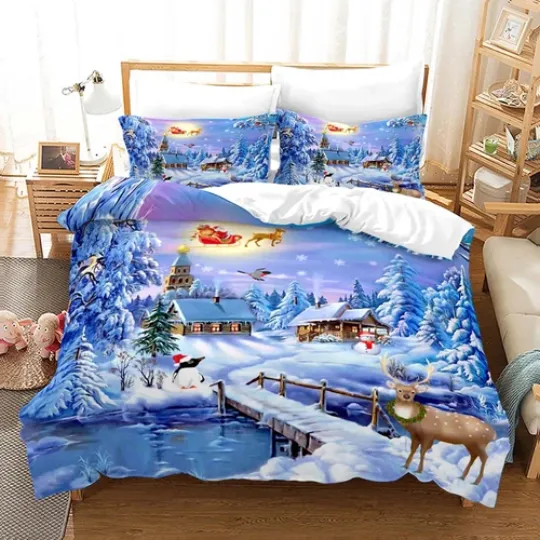 Christmas Cartoon Bedding Sets