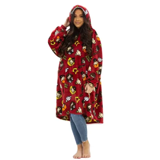 Adult Harry Potter Wearable Blanket Hoodie