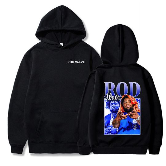 Rod Wave Rod Wave Pullover 90s Hoodie