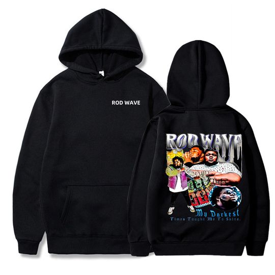Rod Wave Rod Wave Pullover 90s Hoodie