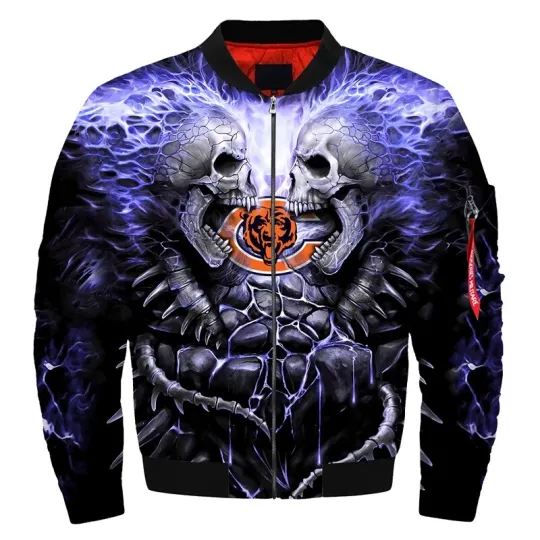 Chicago Bears Men's Flight Bomber Jacket