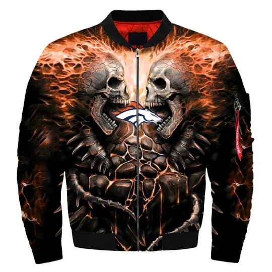 Denver Broncos Men's Flight Bomber Jacket