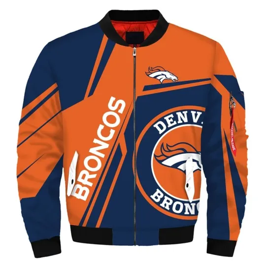 Denver Broncos Men's Flight Bomber Jacket