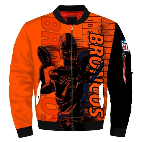 Denver Broncos Men's Flight Bomber Jacket