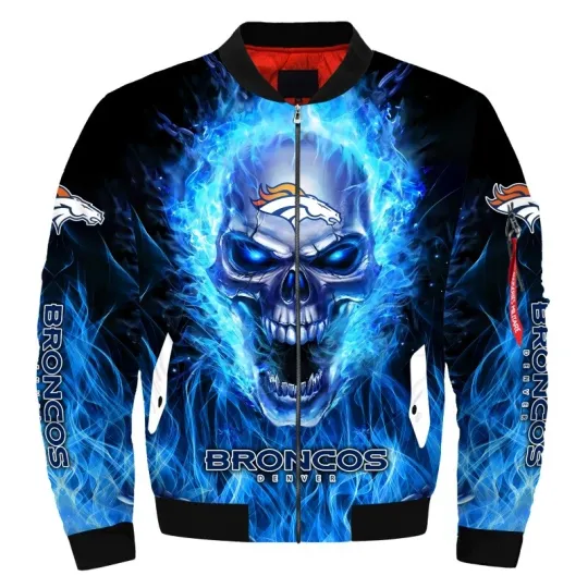 Denver Broncos Men's Flight Bomber Jacket