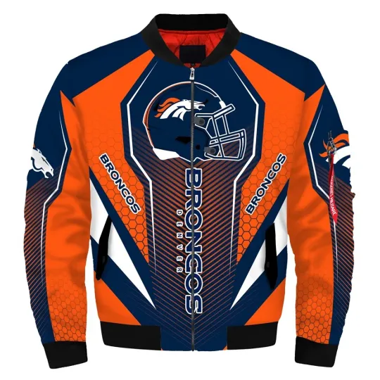 Denver Broncos Men's Flight Bomber Jacket