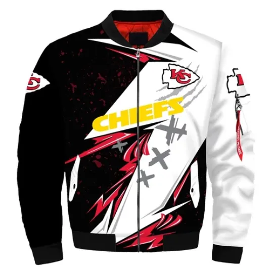 Kansas City Chiefs Men's Flight Bomber Jacket