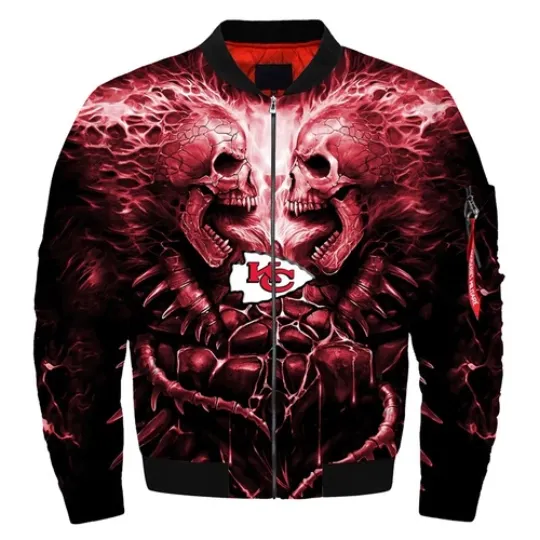 Kansas City Chiefs Men's Flight Bomber Jacket