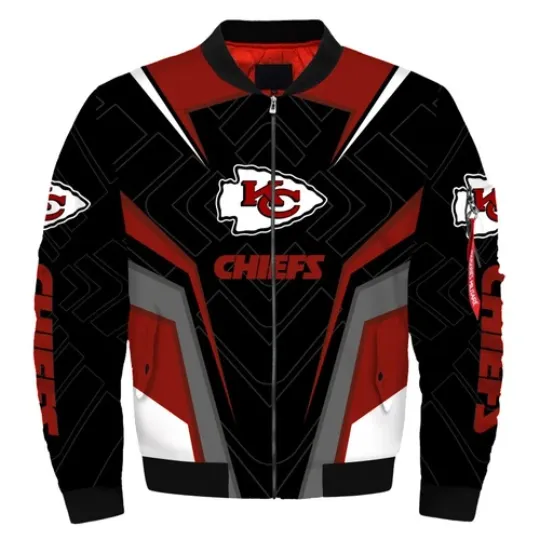 Kansas City Chiefs Men's Flight Bomber Jacket