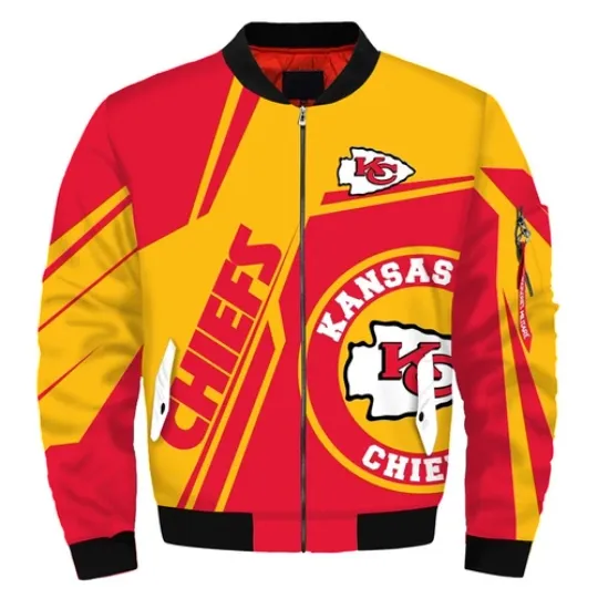 Kansas City Chiefs Men's Flight Bomber Jacket