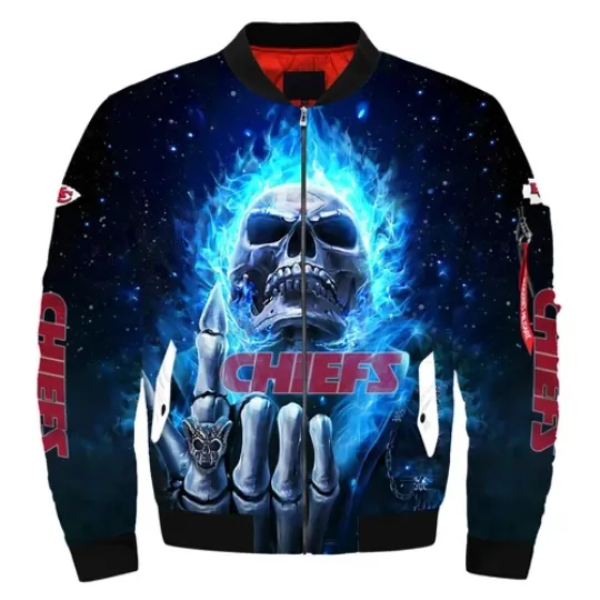 Kansas City Chiefs Men's Flight Bomber Jacket