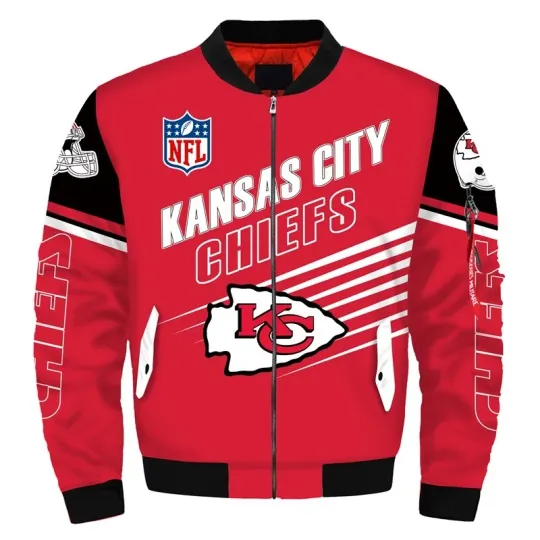 Kansas City Chiefs Men's Flight Bomber Jacket