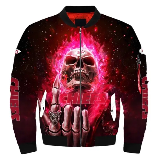 Kansas City Chiefs Men's Flight Bomber Jacket