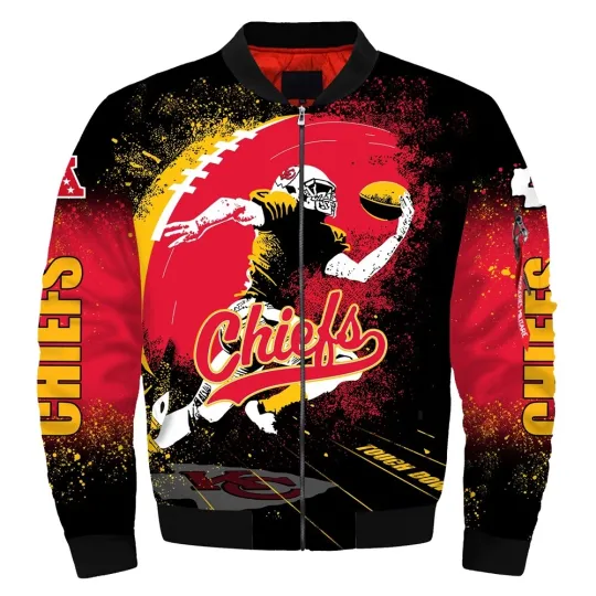 Kansas City Chiefs Men's Flight Bomber Jacket