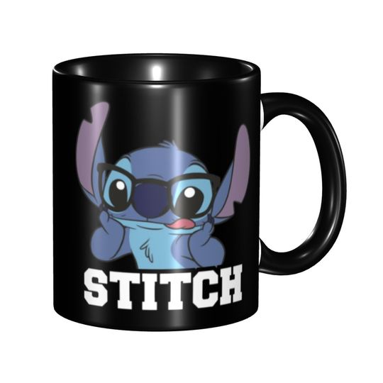 New Arrival Stitch And Baby Groot Tree Lights Merch Mugs Cute Tea Cup