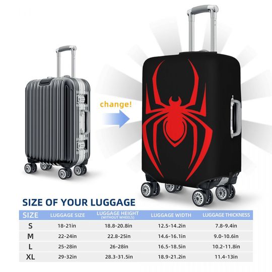 Red Spiderman Spider-Man Suitcases Travel
