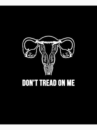 DON'T TREAD ON ME (PRO-CHOICE UTERUS) Apron