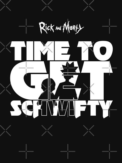 TIME TO get schwif Rick and Rickandmorty ™ Lightweight Hoodie