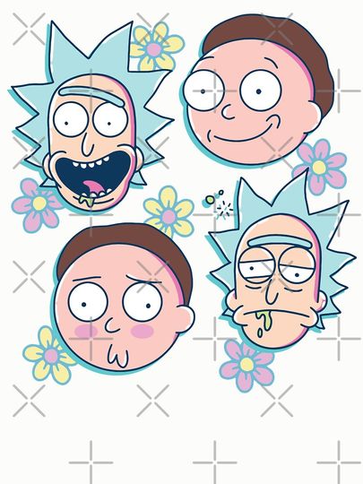 Rick & Rickandmorty Pullover Sweatshirt