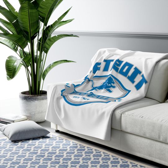 Detroit Lions Fleece Blanket