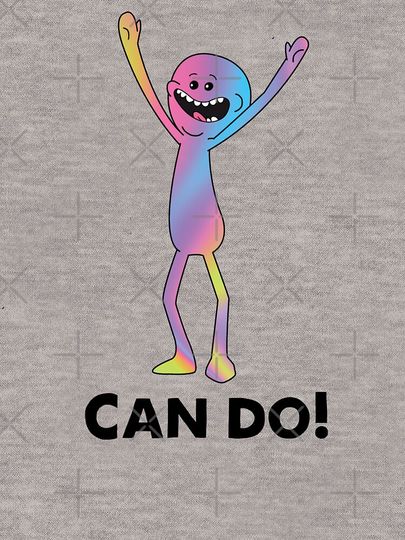 Mr Meeseeks Can Do Lightweight Hoodie