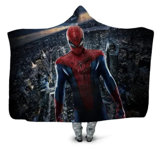 Spider-Man Hooded Blanket