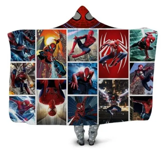 Spider-Man Hooded Blanket