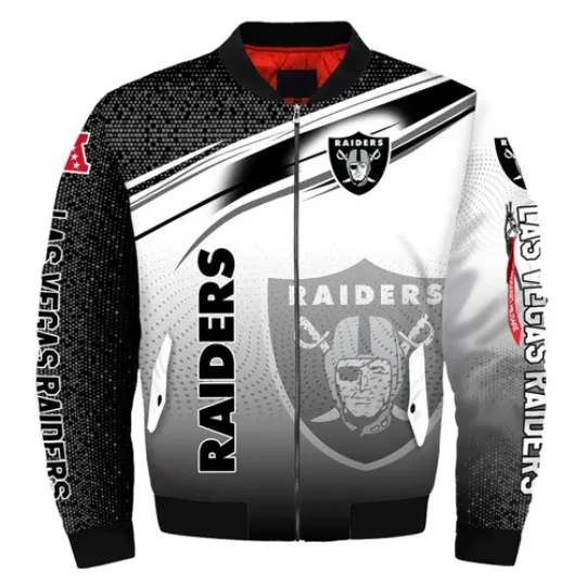 Las Vegas Raiders Men's Bomber Jacket