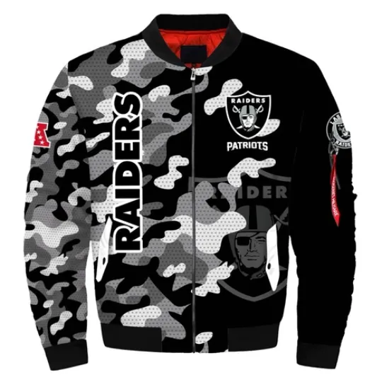 Las Vegas Raiders Men's Bomber Jacket
