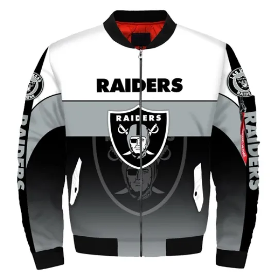 Las Vegas Raiders Men's Bomber Jacket