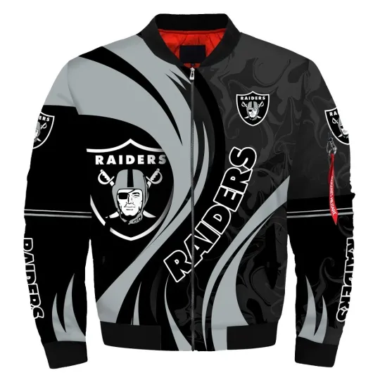 Las Vegas Raiders Men's Bomber Jacket