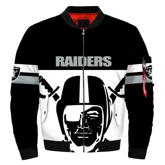 Las Vegas Raiders Men's Bomber Jacket