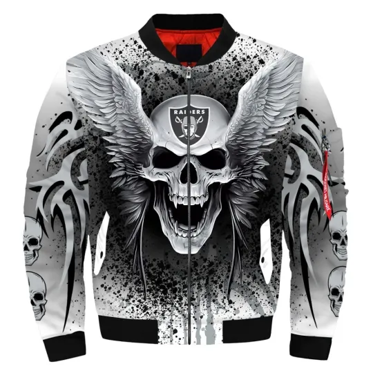 Las Vegas Raiders Men's Bomber Jacket