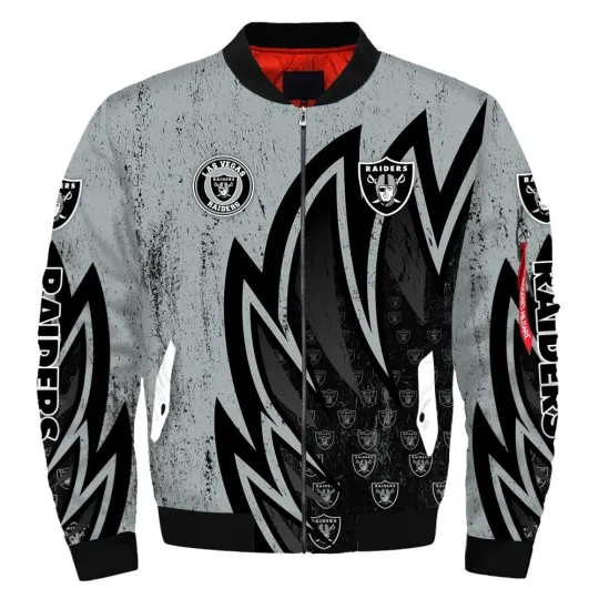 Las Vegas Raiders Men's Bomber Jacket