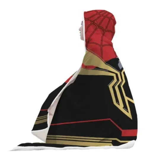 Hybrid Suit Spiderman Marvel Hooded Blanket