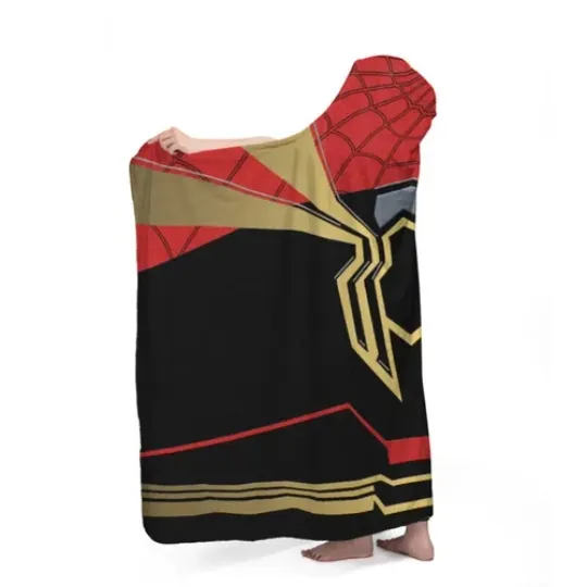 Hybrid Suit Spiderman Marvel Hooded Blanket