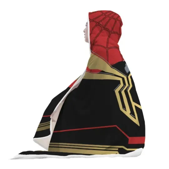 Hybrid Suit Spiderman Marvel Hooded Blanket