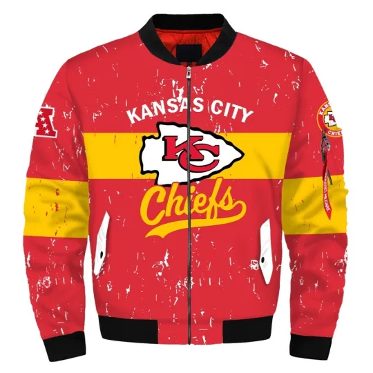 Kansas City Chiefs Men's Bomber Jacket