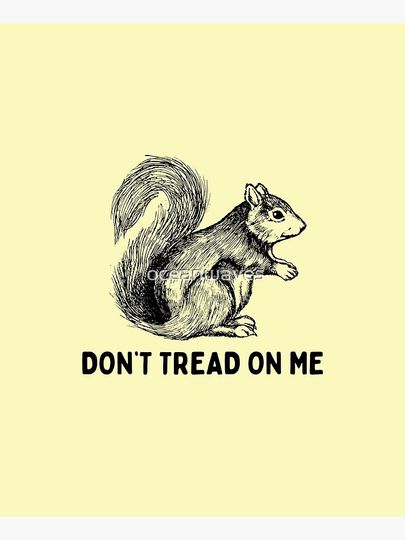 Don't Tread On Me Peanut The Squirrel Apron